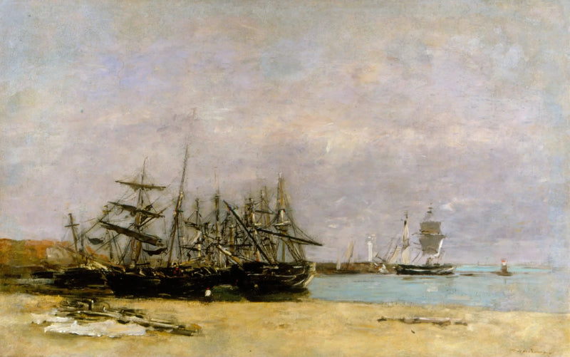 Portrieux - Forliste skip - Eugène Boudin