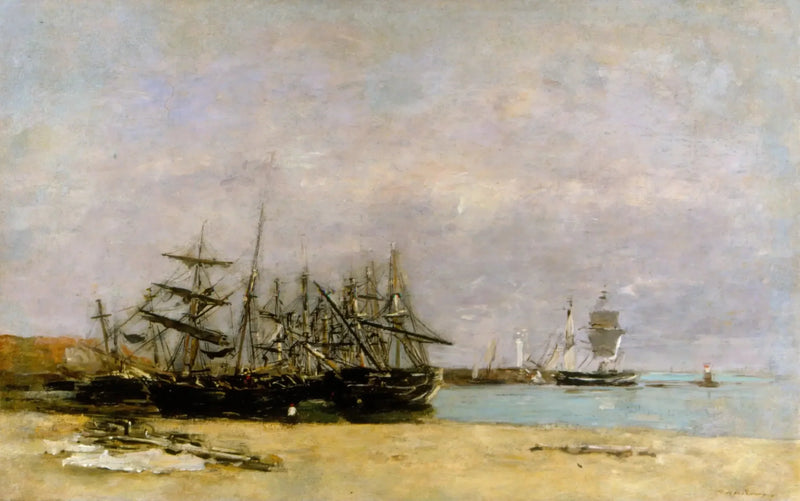 Portrieux - Forliste skip - Eugène Boudin