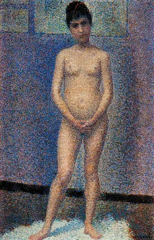 Ansiktsportrett - Georges Seurat