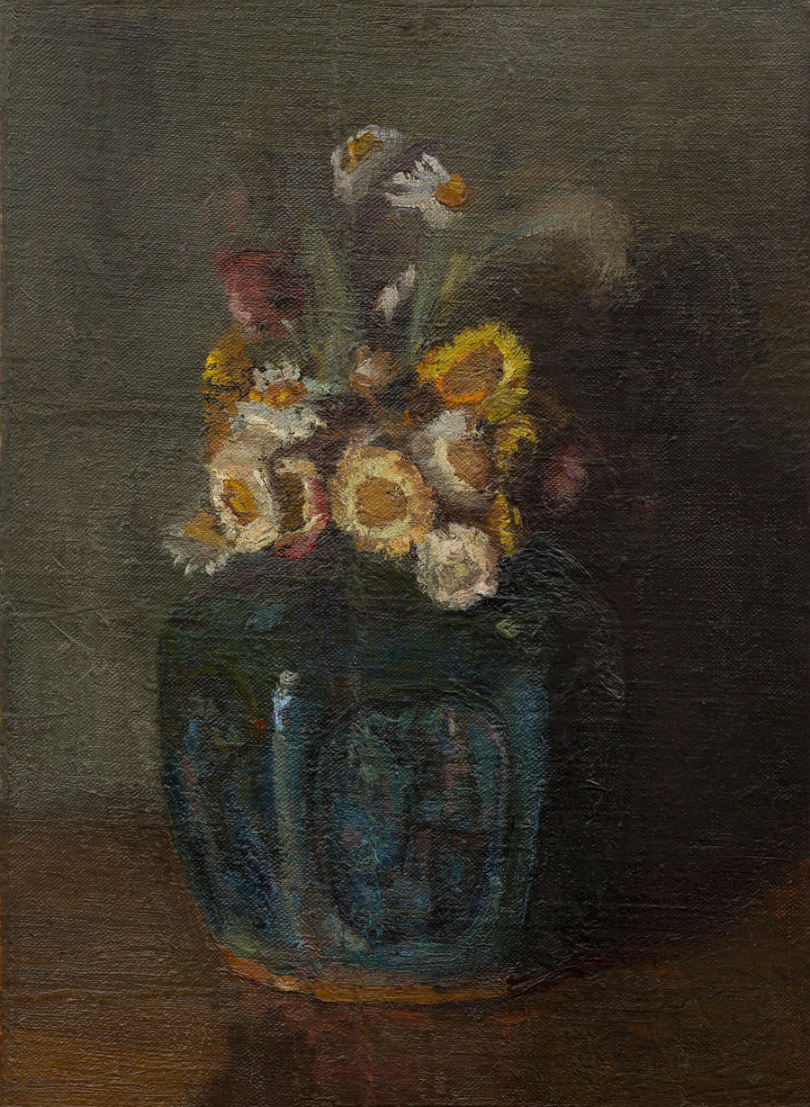 Ingefærkrukke fylt med krysantemum - Vincent van Gogh