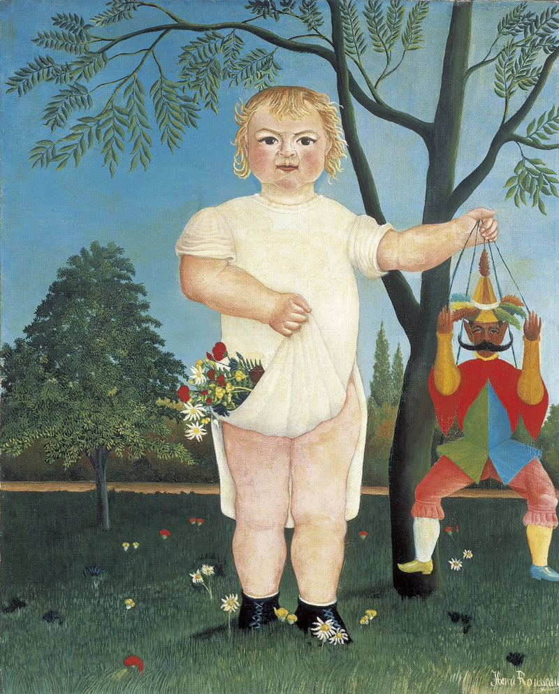 For å feire babyen! - Henri Rousseau