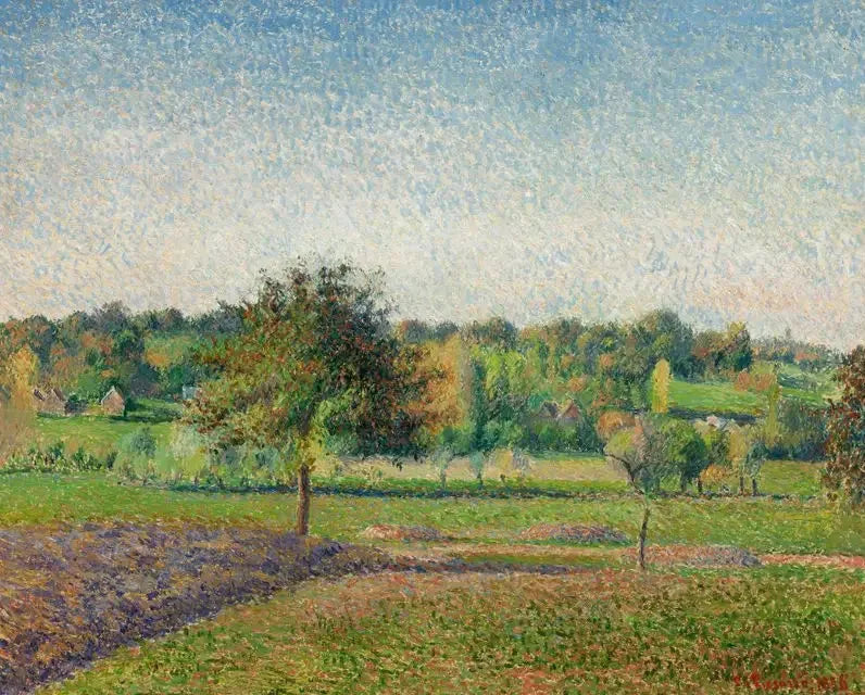 Prairie i Éragny - Camille Pissarro