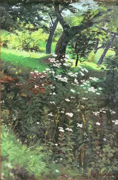 Prairie boisée - Ivan Chichkine image 1 copie de tableau peinte à la main