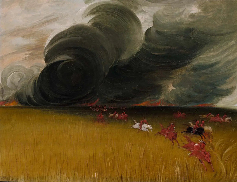 Prairier i brann - George Catlin

Source:
Prairies en feu - George Catlin