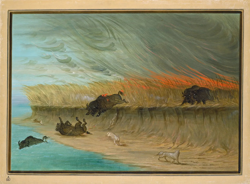 Prairier i brann - George Catlin

Source:
Prairies en feu - George Catlin