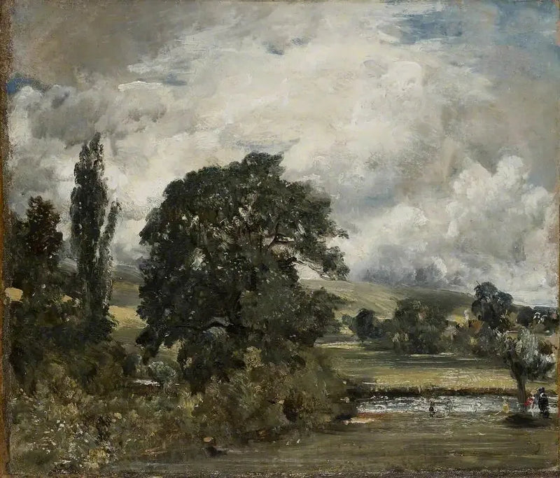 Våte enger nær Salisbury - John Constable