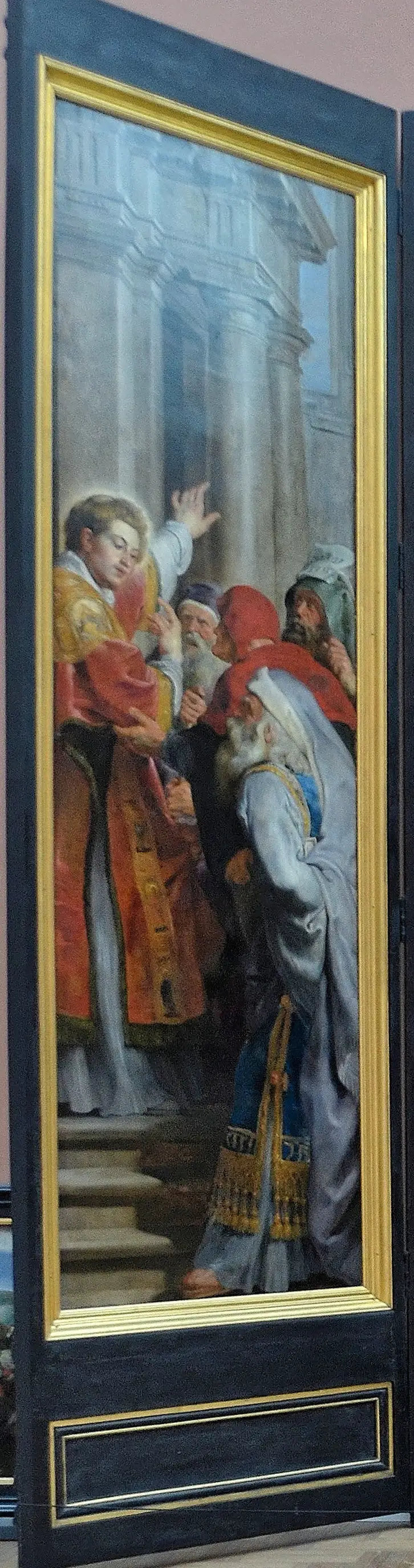 Preken av Saint Étienne - Peter Paul Rubens