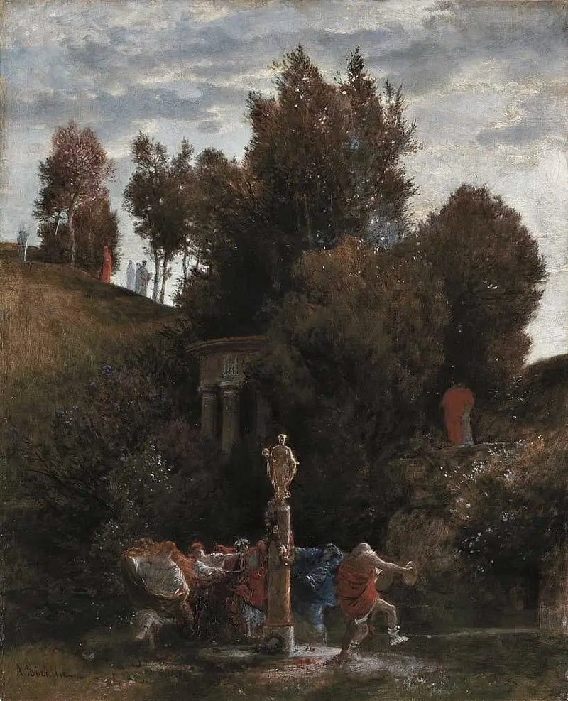 Første mai romersk - Arnold Bøcklin

Source:
Premier mai romain - Arnold Böcklin