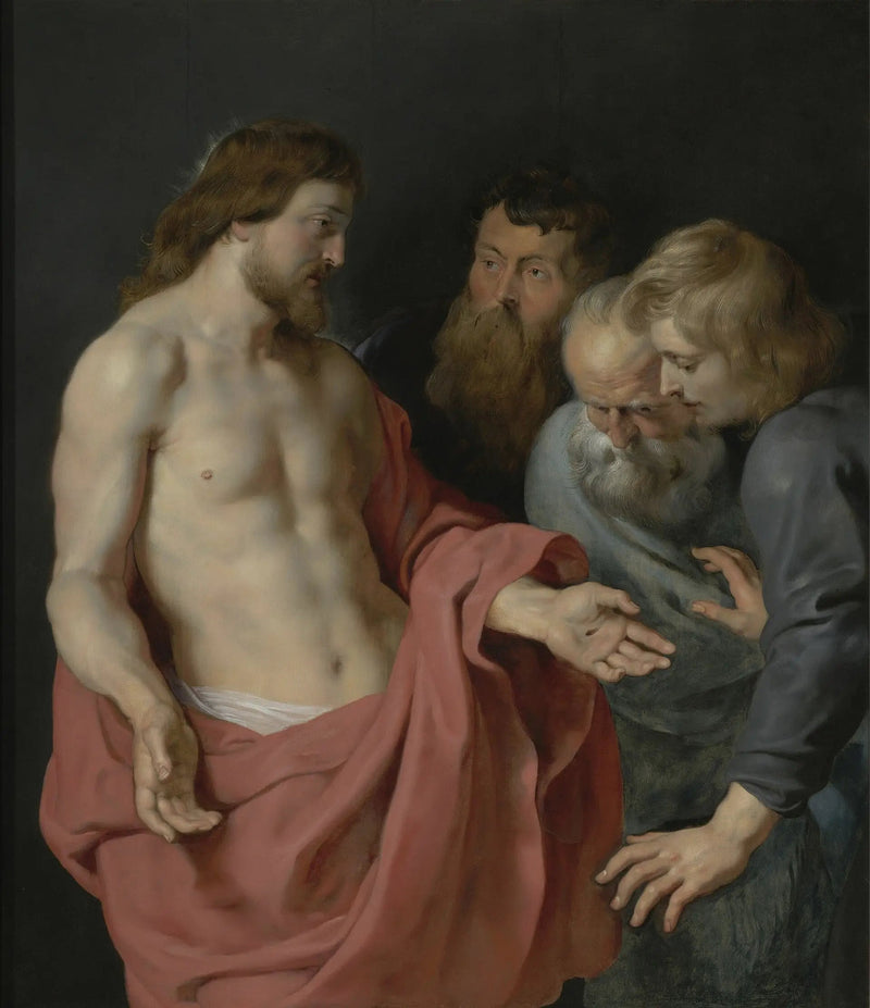 Første fremstilling av Kristus for apostlene - Peter Paul Rubens