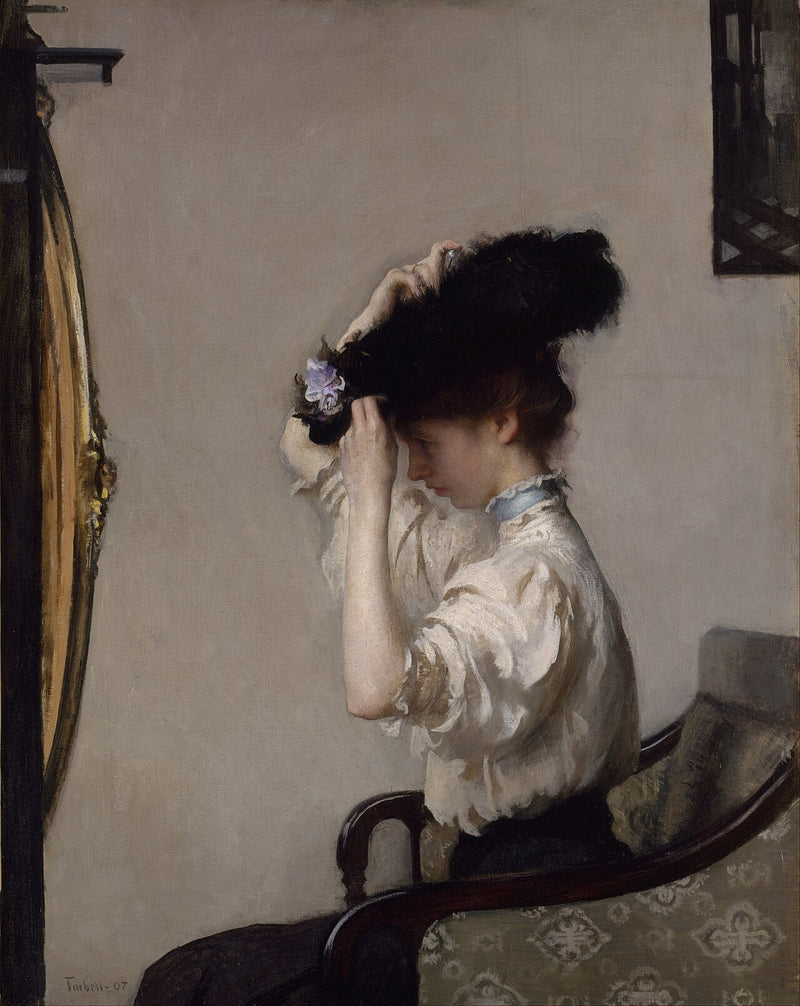 Forberedelse til morgenen - Edmund Charles Tarbell