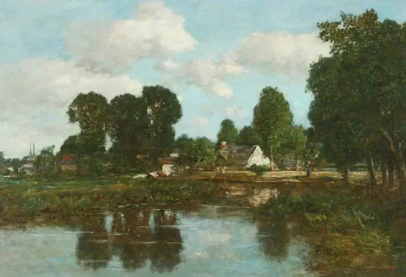 Nær Quimper - Eugène Boudin