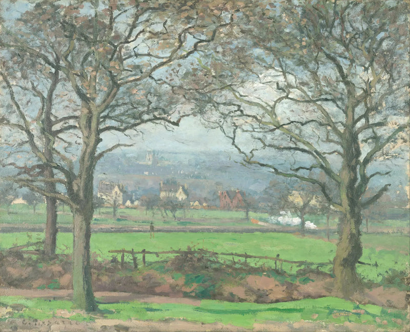 Nær Sydenham Hill - Camille Pissarro