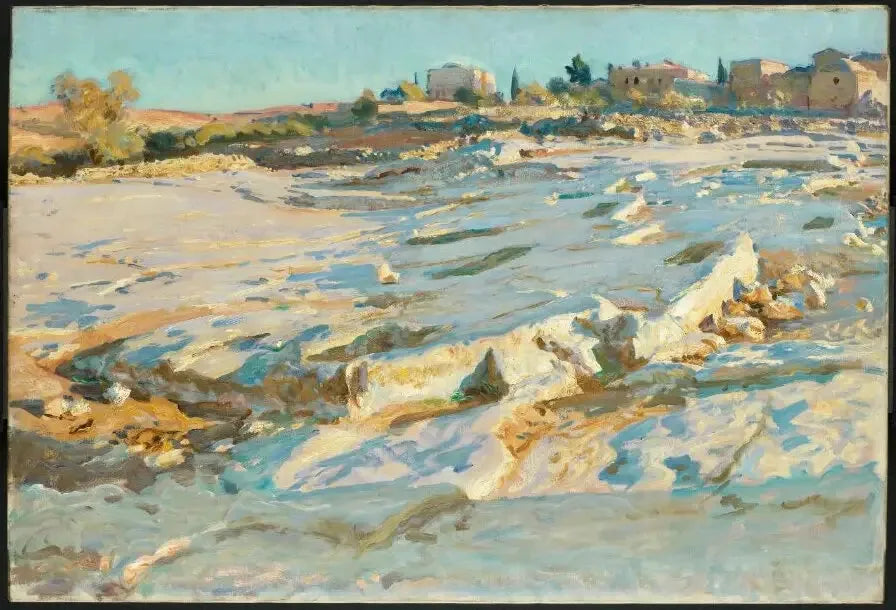 Nær Oljeberget, Jerusalem - John Singer Sargent