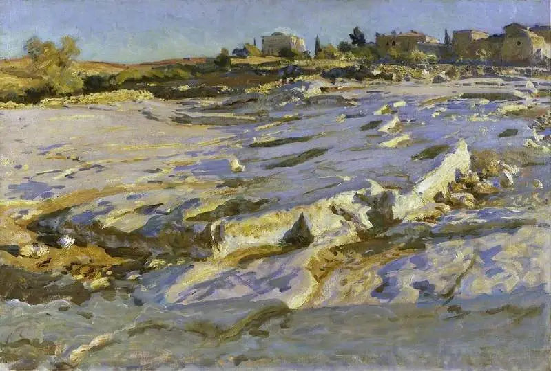 Nær Oljeberget, Jerusalem - John Singer Sargent