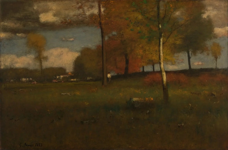 Nær landsbyen, oktober - George Inness

Source:
Près du village, octobre - George Inness