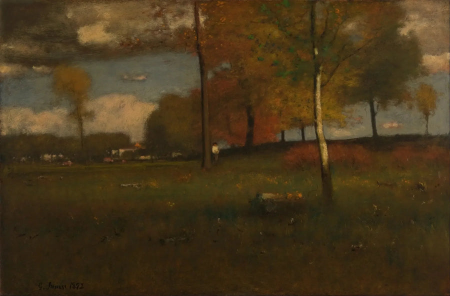 Nær landsbyen, oktober - George Inness

Source:
Près du village, octobre - George Inness