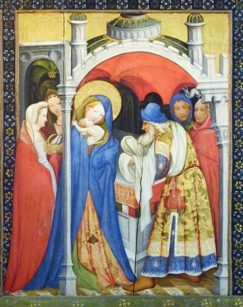 Fremstilling av Jesus i Tempelet - Conrad von Soest