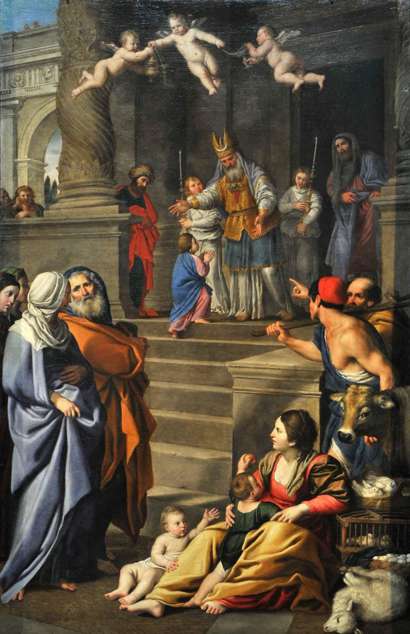 Presentasjon av Jomfru Maria - Domenichino