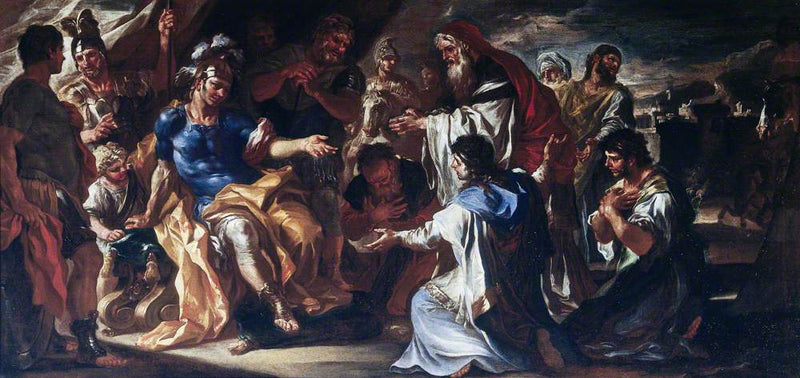 Priam i Achilleshuset - Francesco Solimena