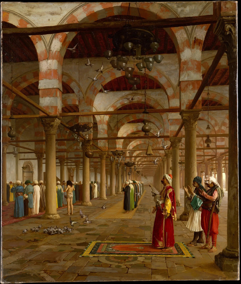 Bønn i moskeen - Jean-Léon Gérôme