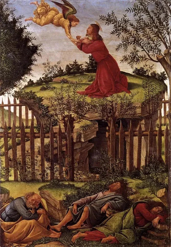 Bønnen i Olivenhagen - Sandro Botticelli