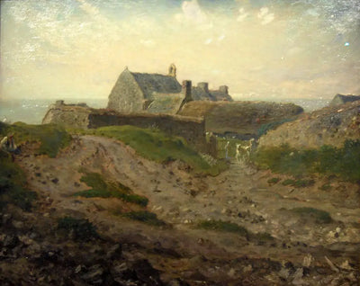 Prieuré de Vauville Normandie - Jean-François Millet - Alpha Reproduction