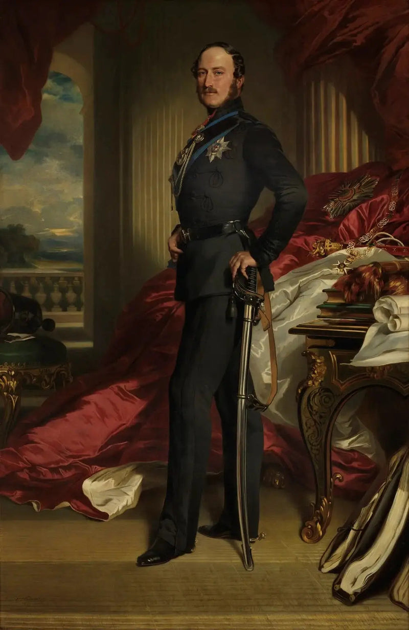 Prince Albert av Sachsen-Coburg-Gotha - Franz Xaver Winterhalter

Source:
Prince Albert de Saxe-Cobourg-Gotha - Franz Xaver Winterhalter