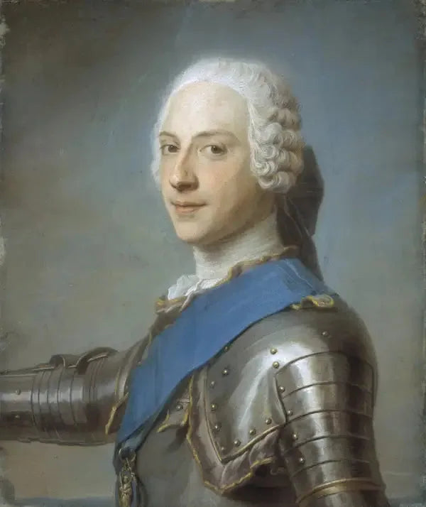 Prins Henri Benoît Clément Stuart, 1725 - 1807. Kardinal York - Maurice-Quentin de La Tour