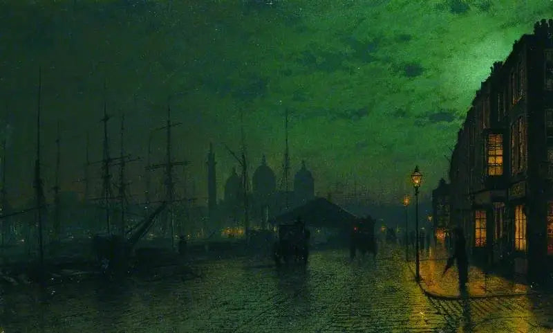 Prinseskaia, Hull - John Atkinson Grimshaw

Source:
Princes Dock, Hull - John Atkinson Grimshaw
