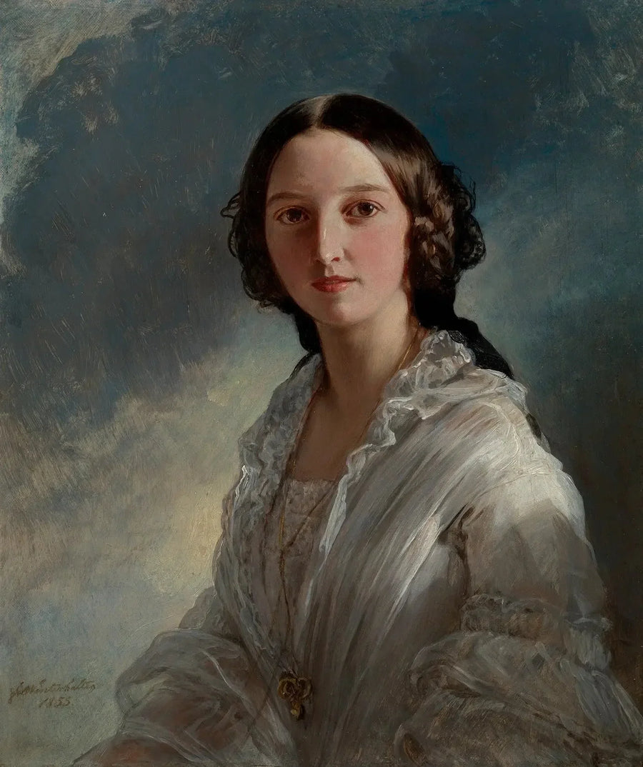 Prinsesse Feodora av Hohenlohe-Langenburg (1839-1872) - Franz Xaver Winterhalter

Source:
Princesse Feodora de Hohenlohe-Langenbourg (1839-1872) - Franz Xaver Winterhalter