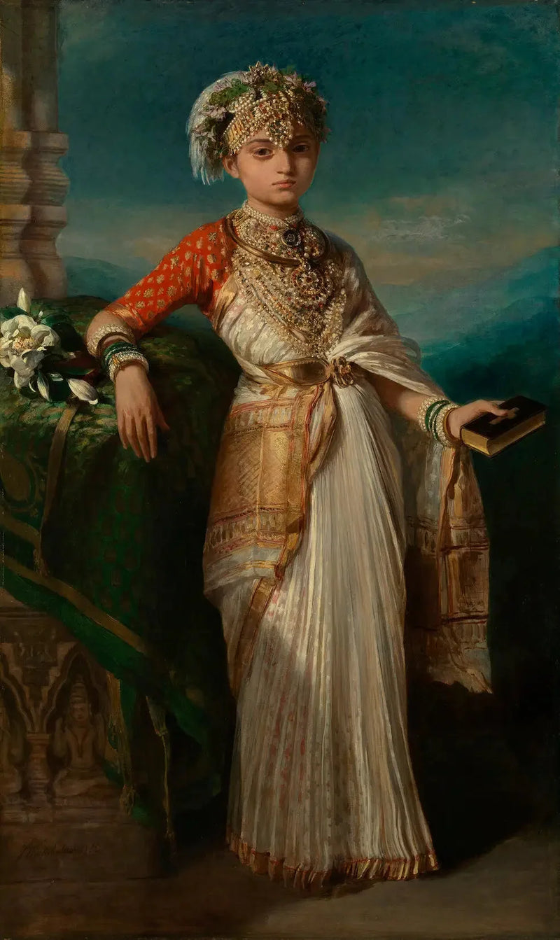 Prinsesse Gouramma (1841-1864) - Franz Xaver Winterhalter

Source:
Princesse Gouramma (1841-1864) - Franz Xaver Winterhalter