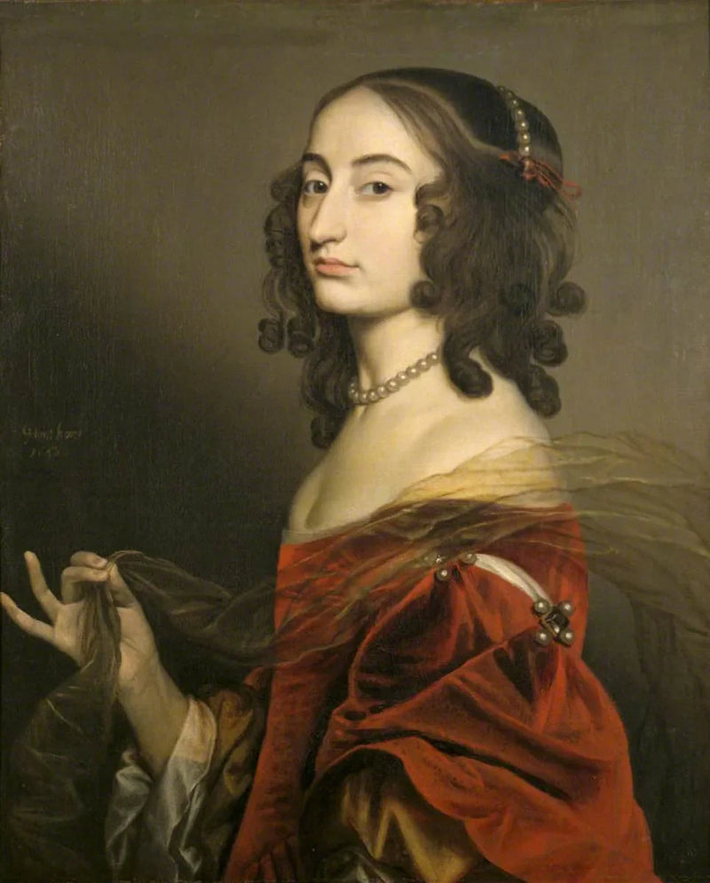 Prinsesse Louise Hollandine, palatinsk prinsesse, abbess av Maubuisson, Pontoise (1622–1709) - Gerrit van Honthorst