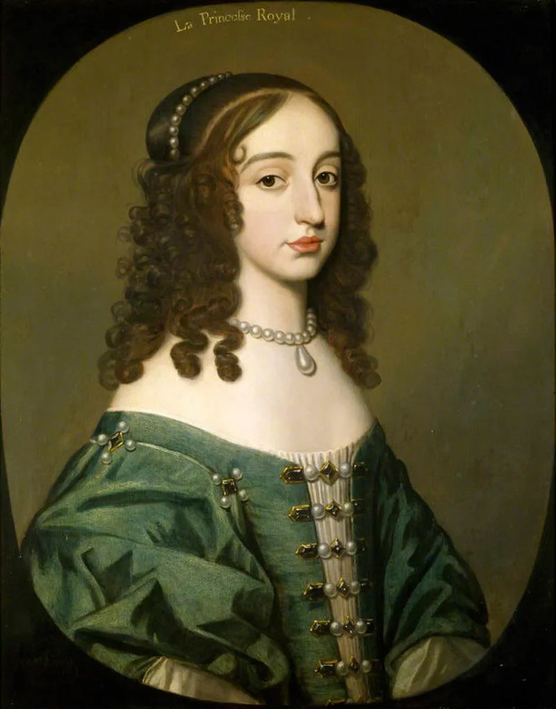 Prinsesse Marie Stuart, prinsesse av Orange (1631 - 1660) - Gerrit van Honthorst