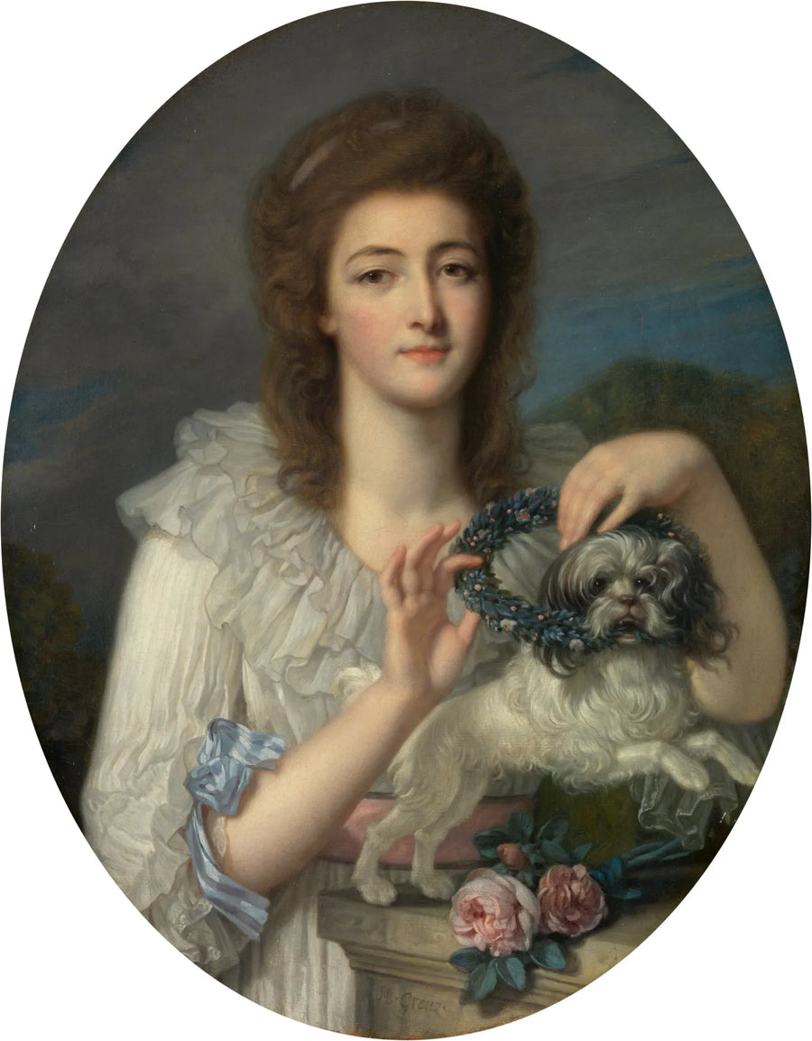 Prinsesse Varvara Nikolaïevna Gagarine (1762-1802) - Jean-Baptiste Greuze