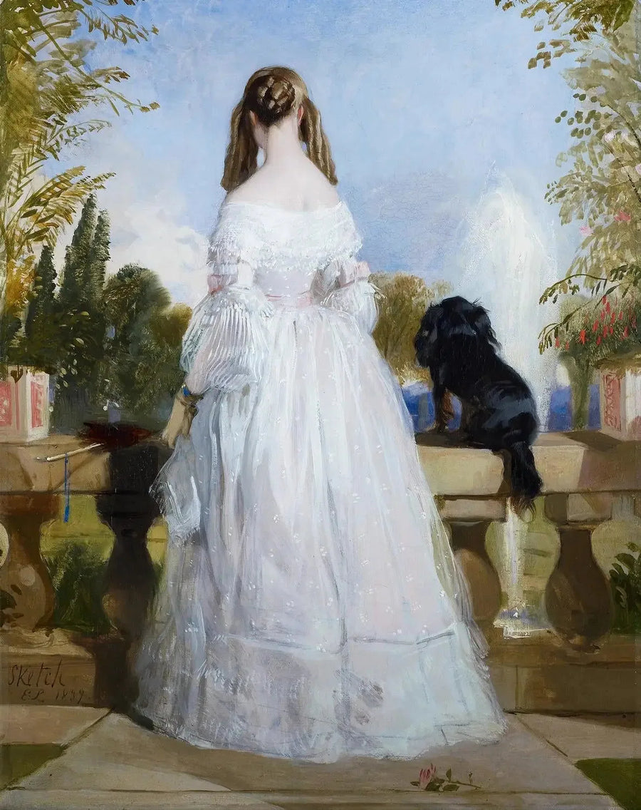 Prinsesse Victoria av Sachsen-Coburg-Gotha (1822-1857) - Edwin Henry Landseer

Source:
Princesse Victoire de Saxe-Cobourg-Gotha (1822-1857) - Edwin Henry Landseer