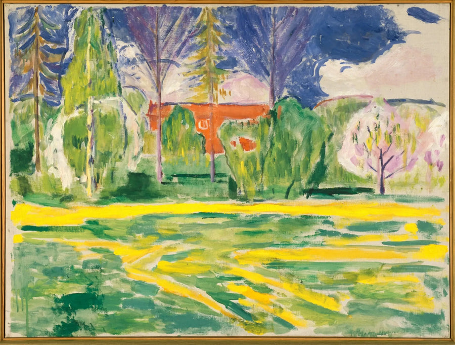 Vår i Ekely - Edvard Munch
