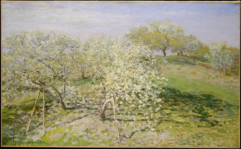 Vår (Frukttrær i blomst) W271 - Claude Monet