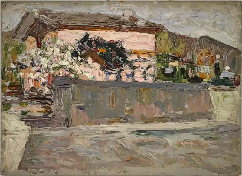 Vår, i nærheten av Augsburg - Vassily Kandinsky