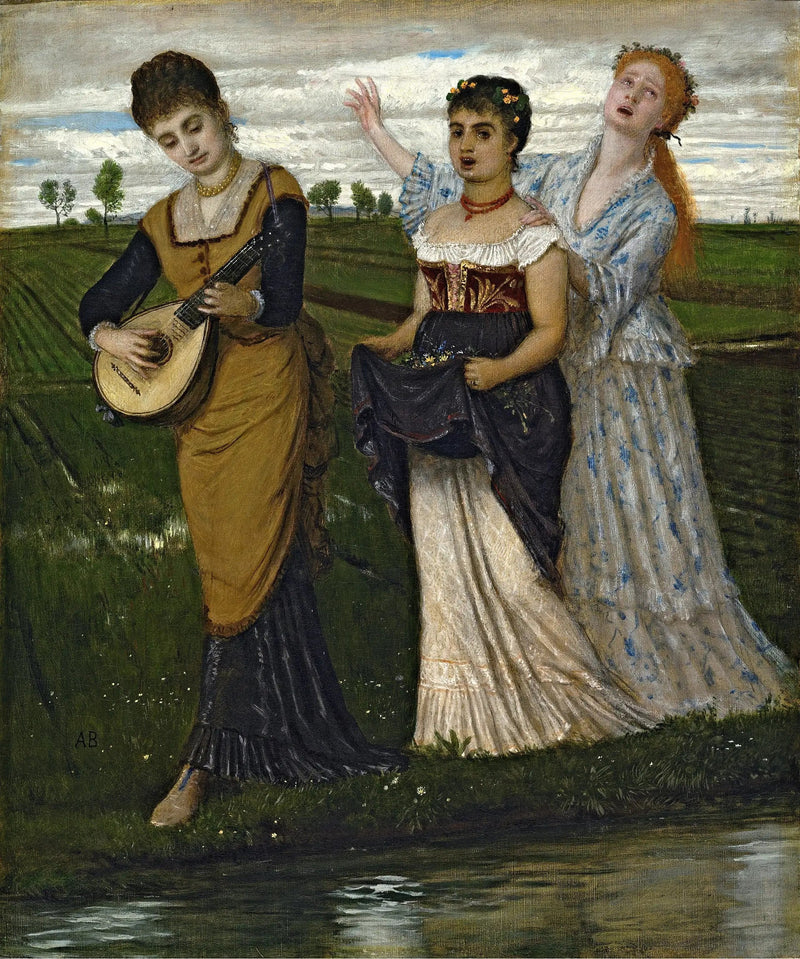 Vår (Vårenes sanger) - Arnold Böcklin

Source:
Printemps (Chants du printemps) - Arnold Böcklin
