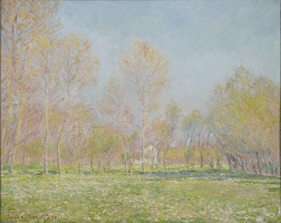 Våren - Claude Monet