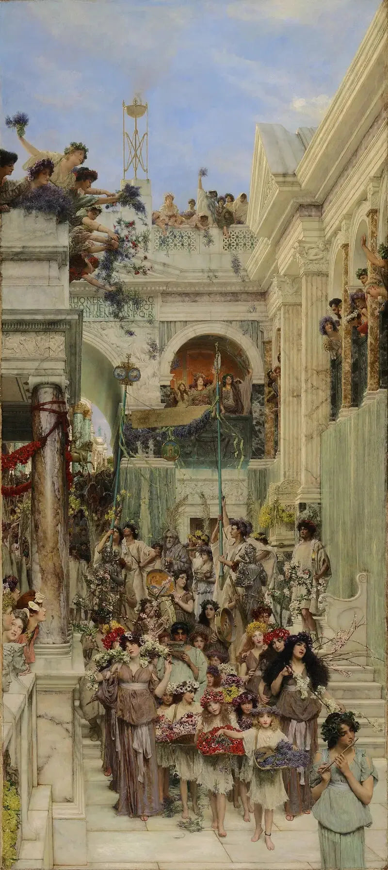 Vår - Lawrence Alma-Tadema