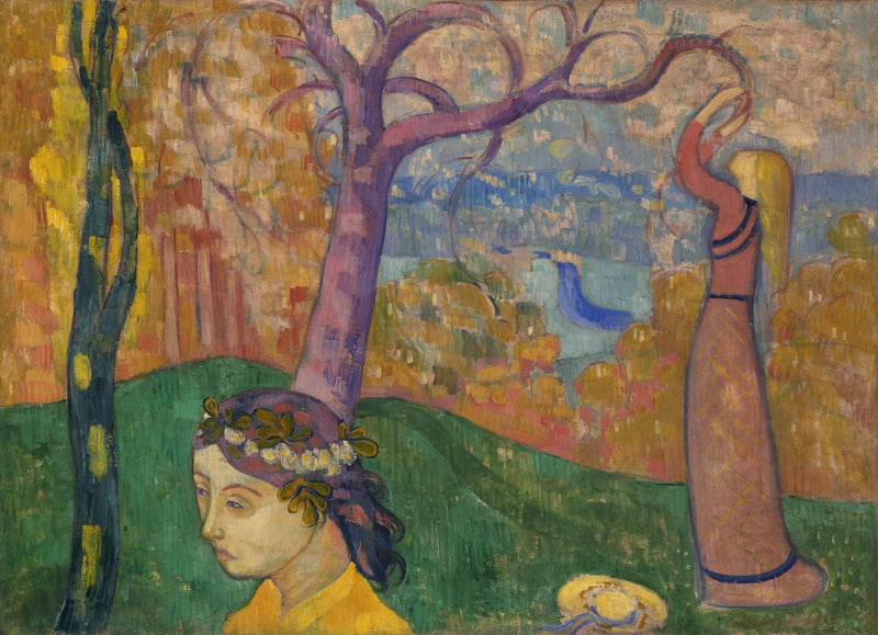 Vår eller Madeleine i Bois d'Amour - Émile Bernard