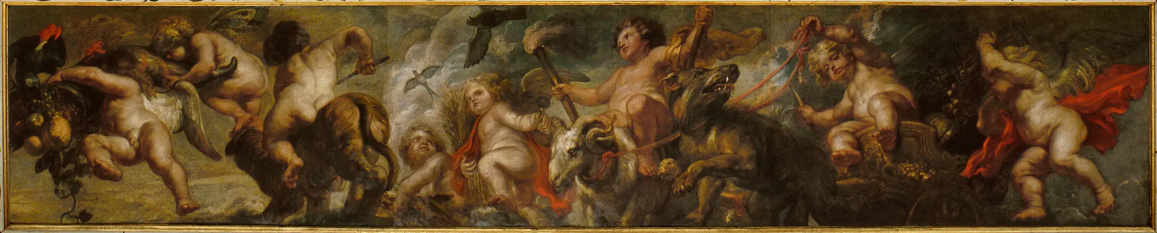 Procession des Chérubins - Peter Paul Rubens image 1 tableau peint à l’huile sur toile