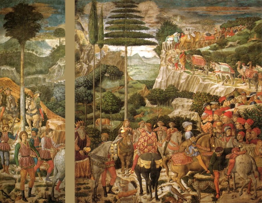 Procession av den eldste kongen - Benozzo Gozzoli