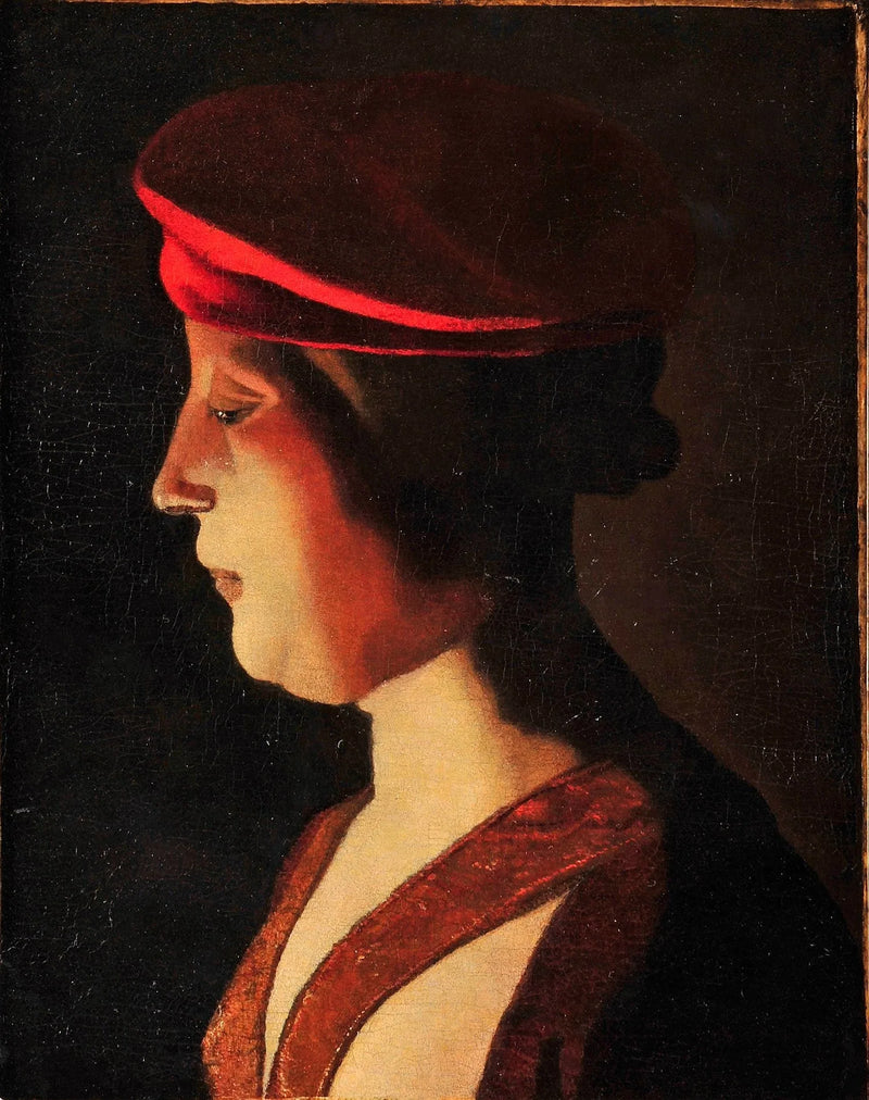 Kvinneprofil - Georges de La Tour