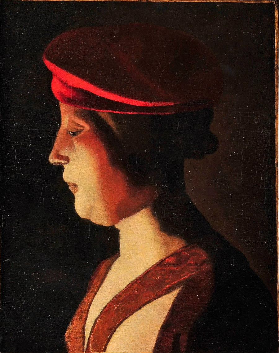 Kvinneprofil - Georges de La Tour