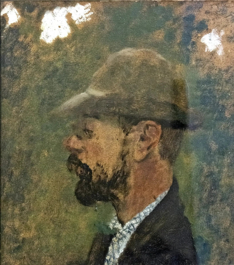 Profil av Toulouse Lautrec - Édouard Vuillard