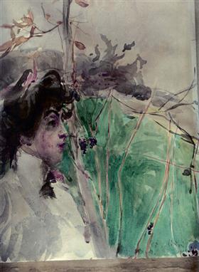 Kvinneprofil - Giovanni Boldini
