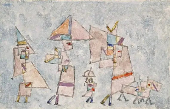 Promenade i Orient (Spasertur i Orienten) - Paul Klee