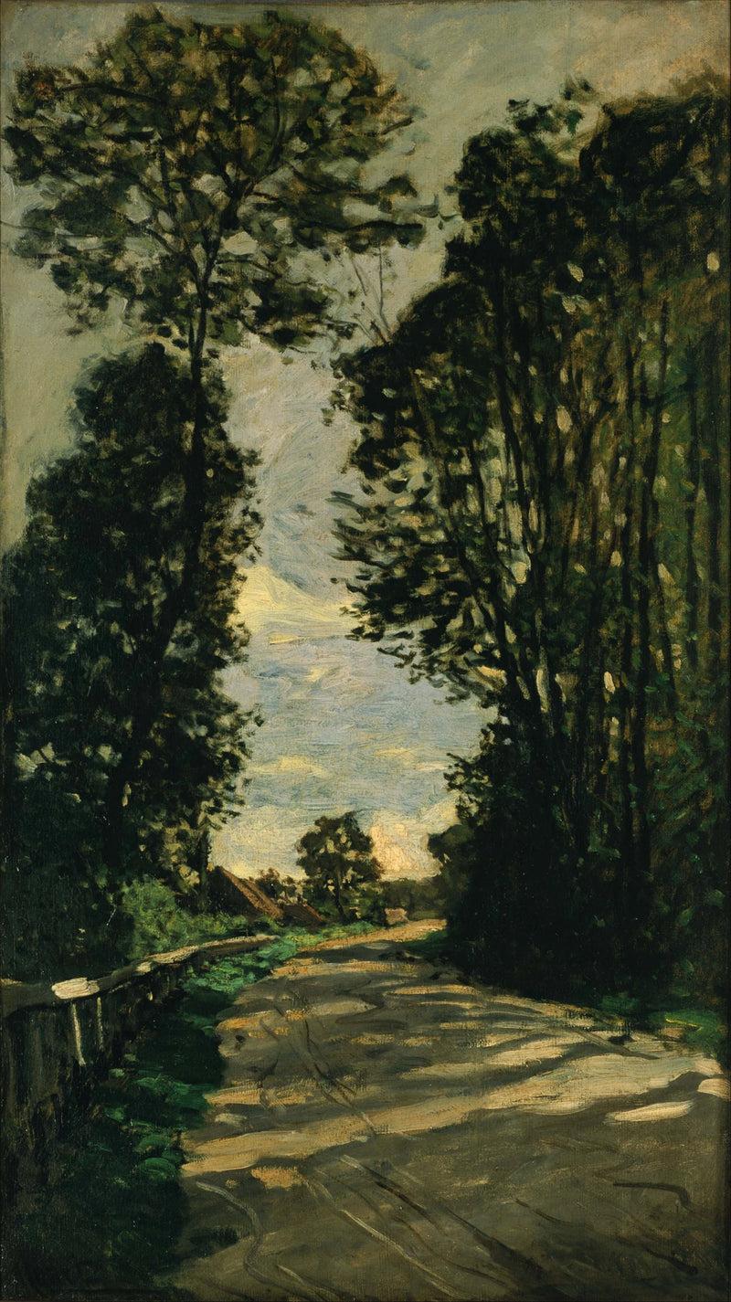 Gåtur, vei til Saint-Siméon-gården W29 - Claude Monet